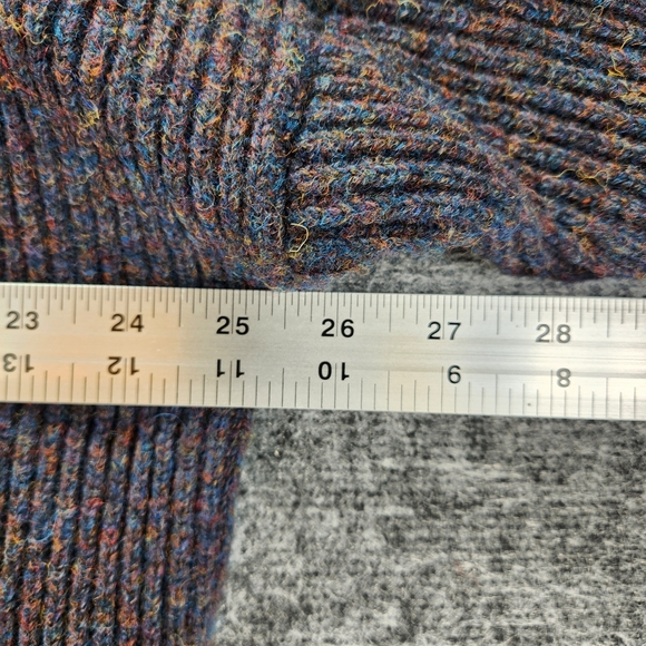 Lewis Creek Men's Shetland Wool Knit Pullover Sweater XXL Made Isles Scotland - Picture 10 of 10